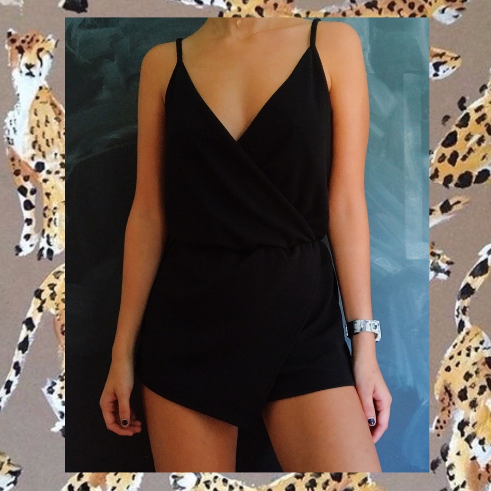 UO Black Romper